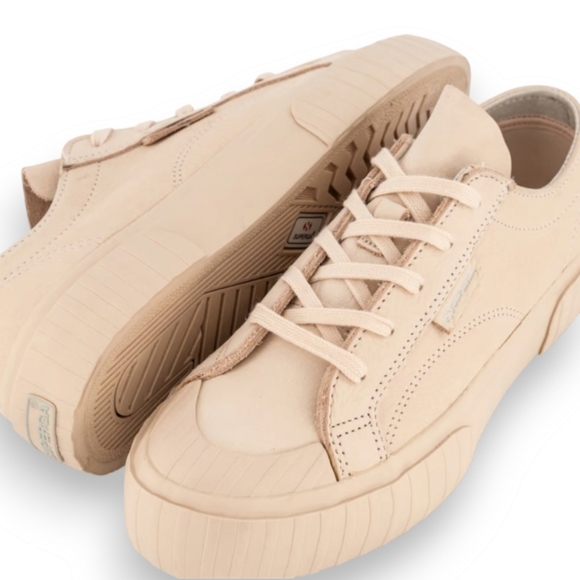 SUPERGA 2630 Stripe Buttersoft Shoes in Pink Blush-Green Iceberg - Picture 10 of 15